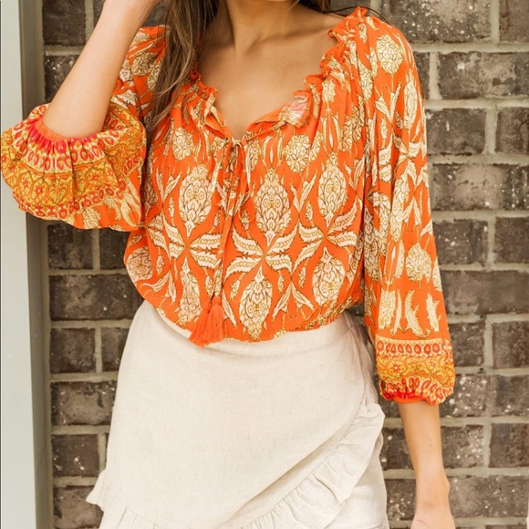 Dottie Couture Boutique Tops - HOST PICK!!💕  Boutique Printed top NWT  Flying Tomato